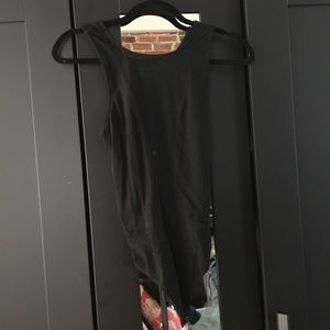 🆕 Black leotard with low cut mesh